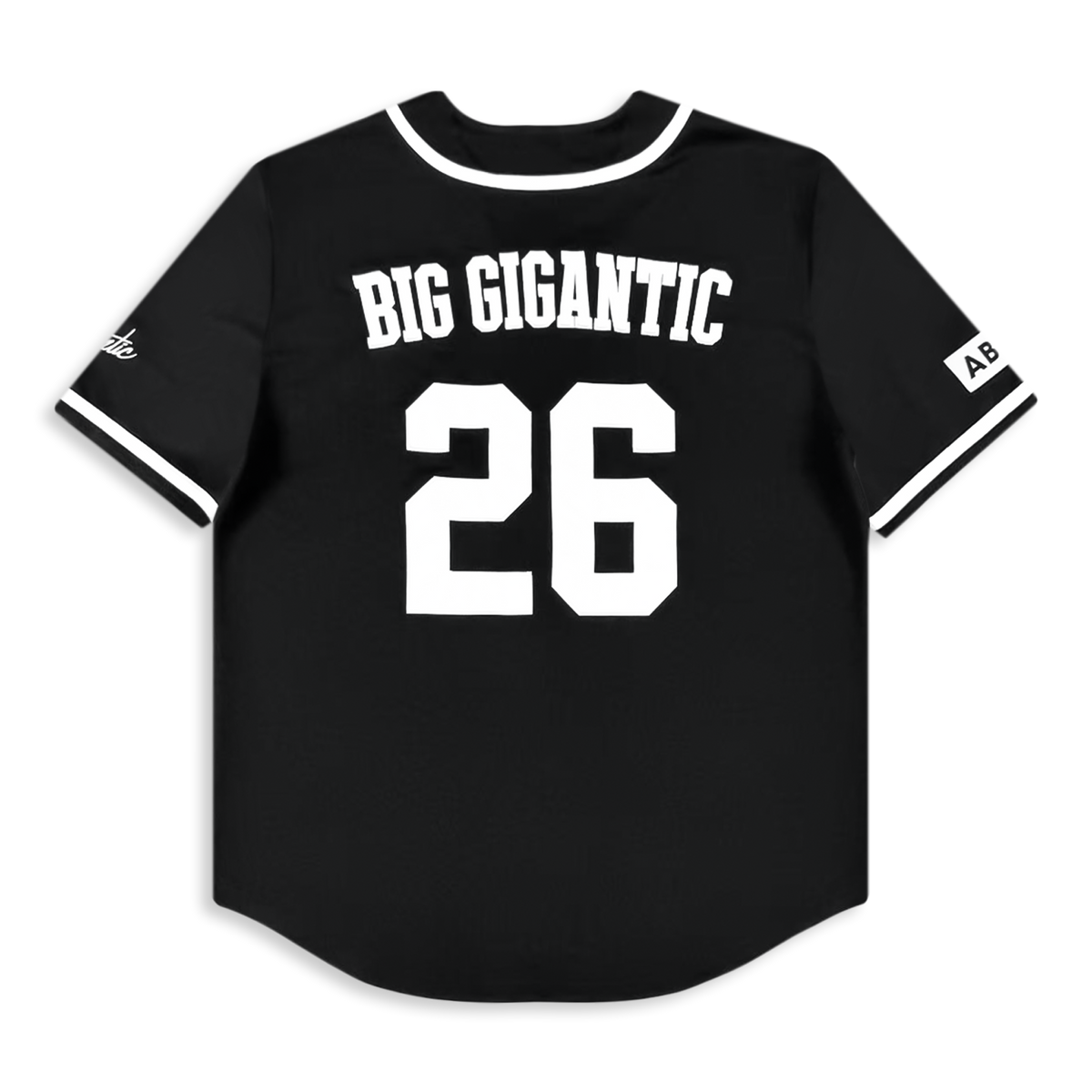 Retro Baseball Jersey - Black